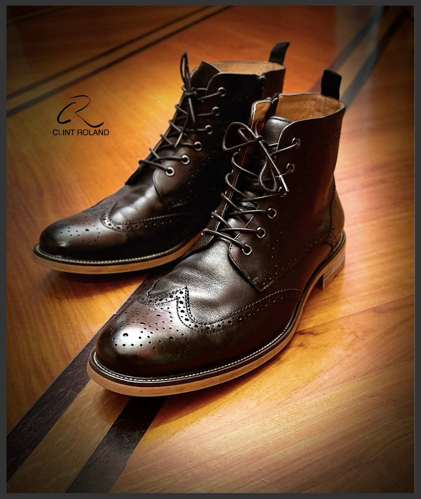 Chelsea lace-up with zip leather boots