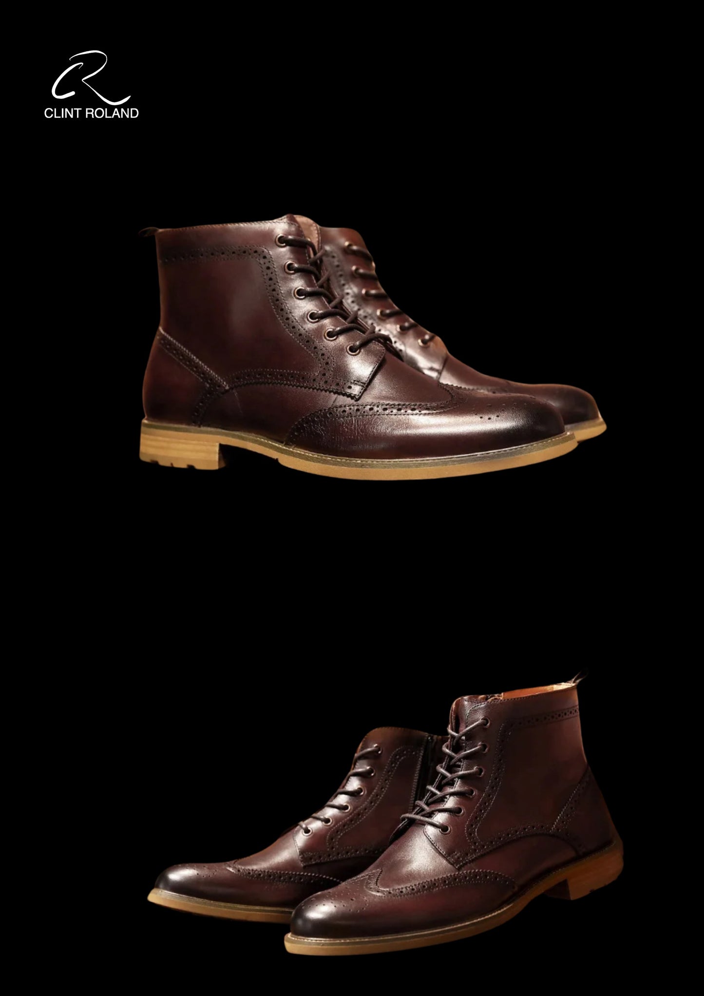 Chelsea lace-up with zip leather boots