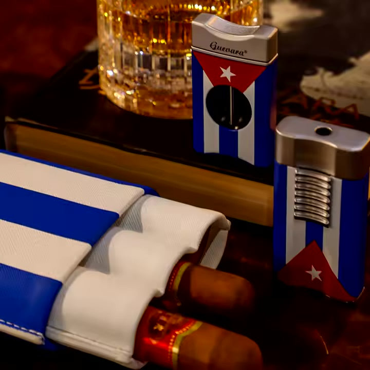 Cuban Flag Cigar Gift Set