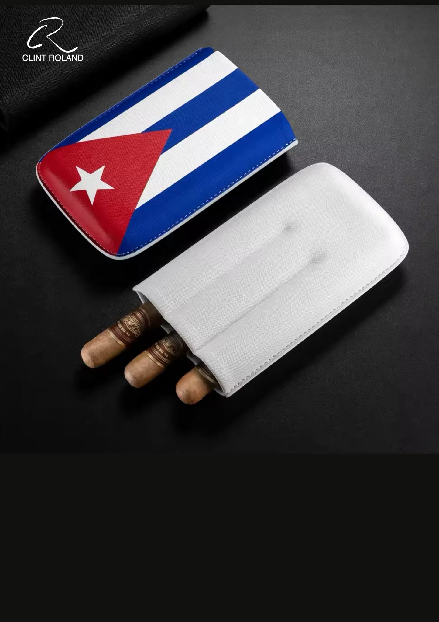 Cuban Flag Cigar Gift Set