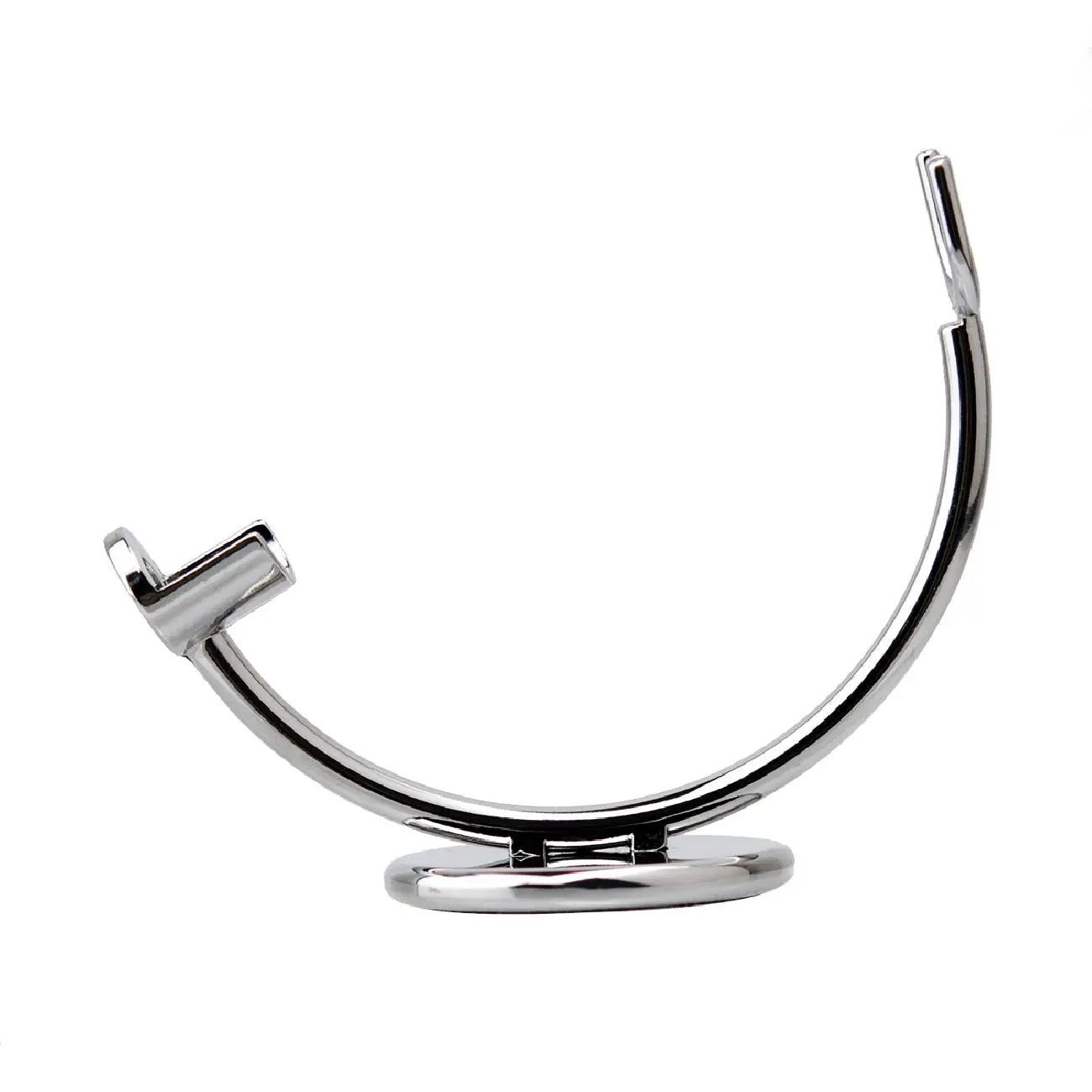 Classic Vintage Razor with Curved Chrome Stand